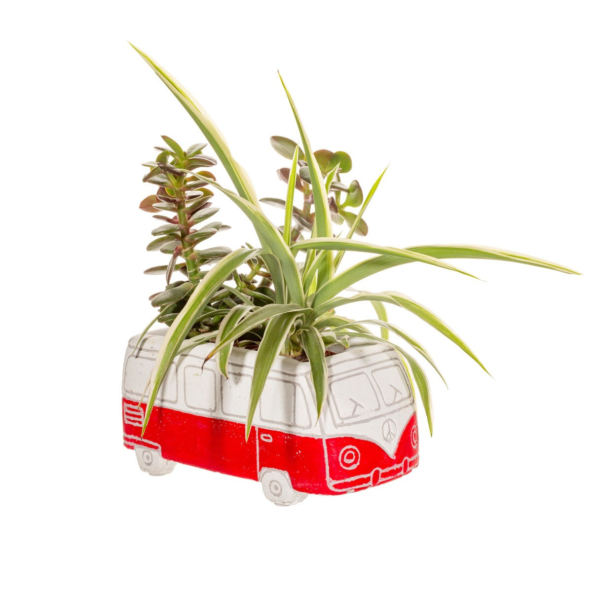 Red Bus planter